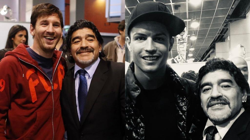 Messi y Cristiano dedican mensaje de despedida a Diego Maradona. Noticias en tiempo real