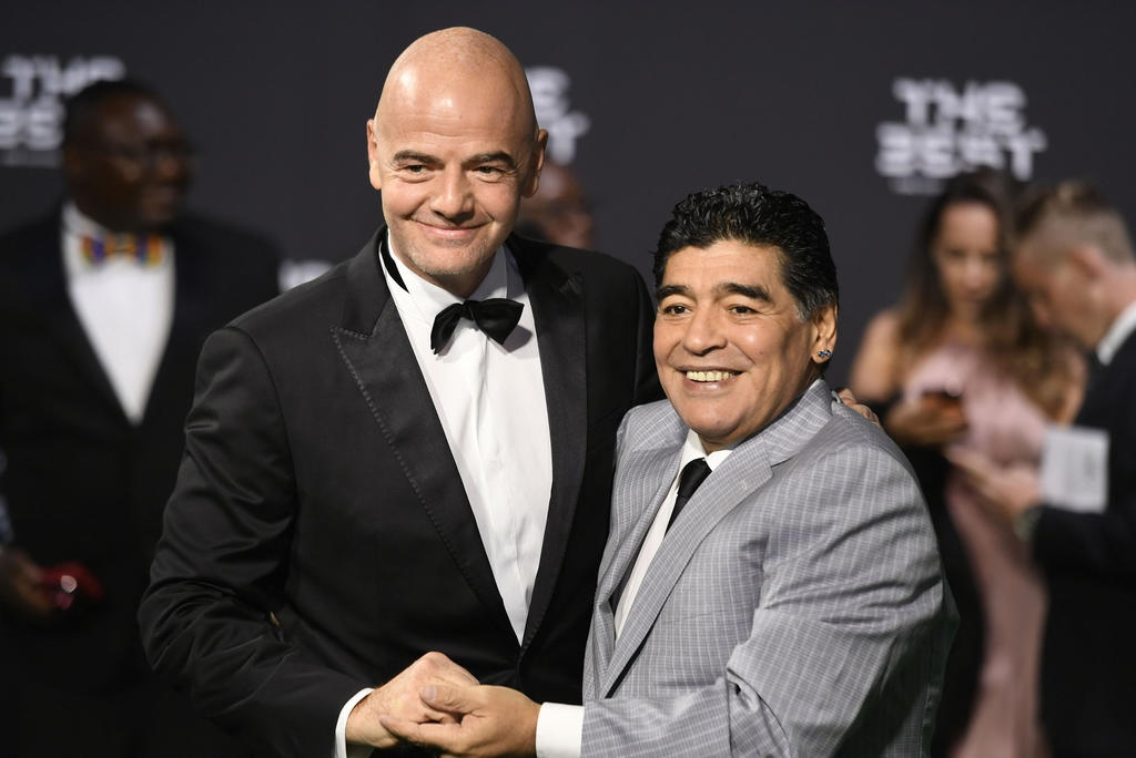 Diego Maradona merece nuestra eterna gratitud: presidente de FIFA. Noticias en tiempo real