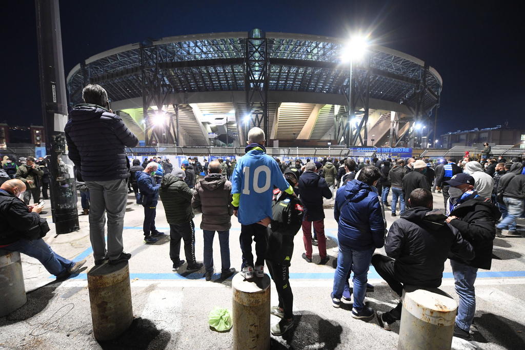 Napoli saldrá al campo hoy con el 10 de Maradona. Noticias en tiempo real