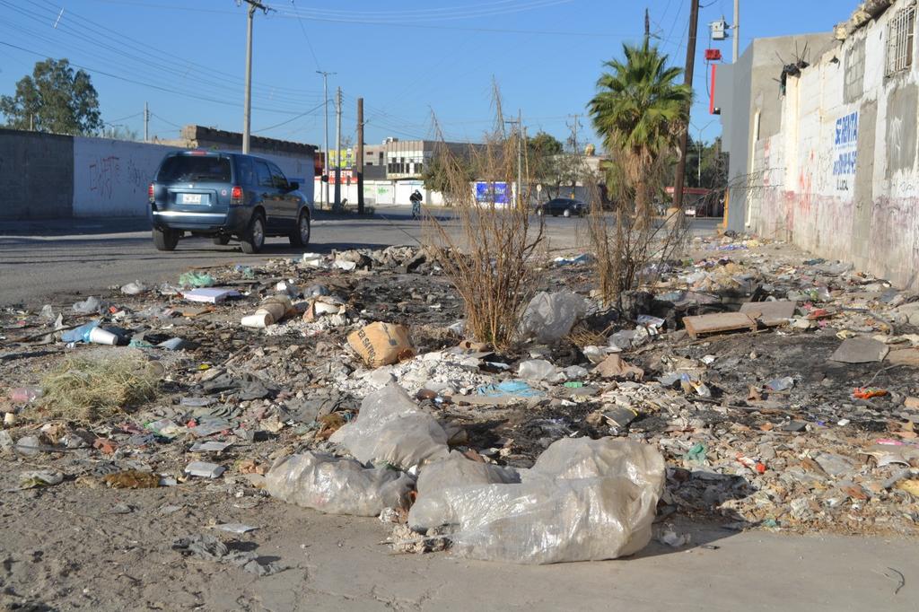 Vecinos en Torreón denuncian basureros; piden intervención de las autoridades. Noticias en tiempo real