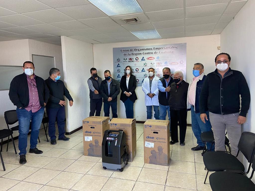 Dona IP generadores de oxígeno al Centro de Recuperación COVID en región Centro de Coahuila. Noticias en tiempo real
