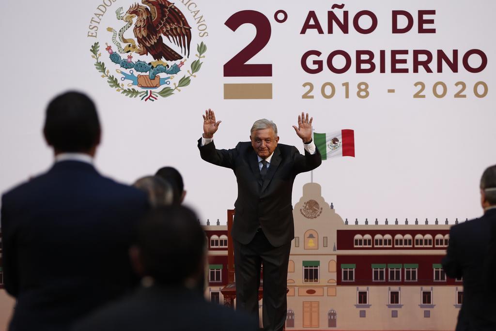 Así fue el mensaje de López Obrador a dos años del inicio de su gobierno. Noticias en tiempo real