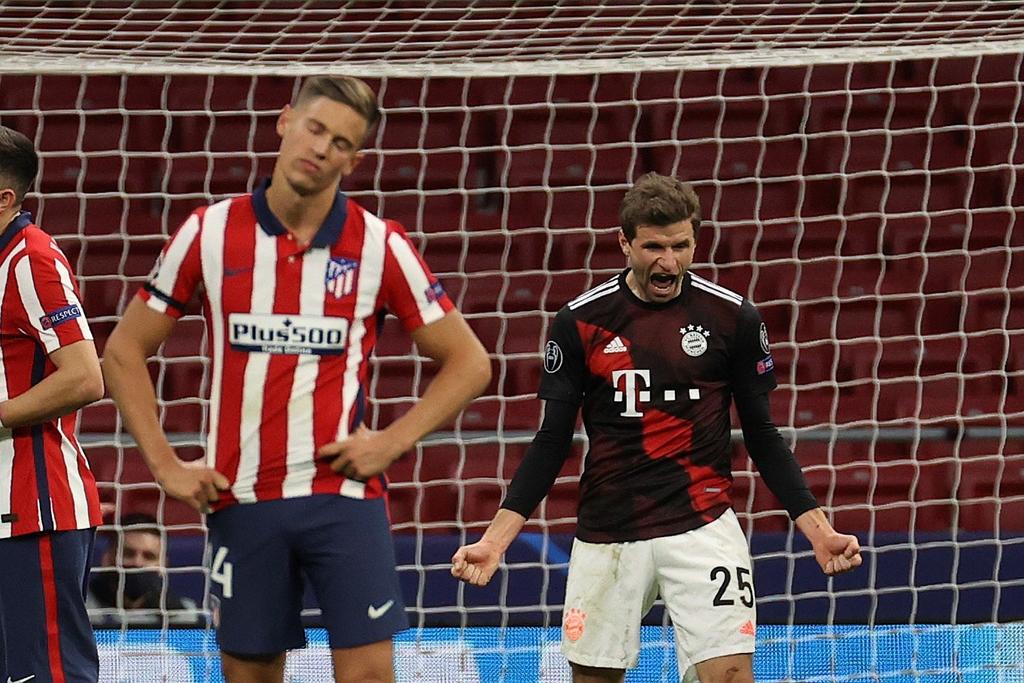 Thomas Müller consigue el empate para Bayern ante Atlético de Madrid. Noticias en tiempo real