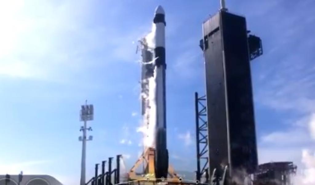 Así fue el nuevo lanzamiento de SpaceX a la EEI con equipo científico. Noticias en tiempo real