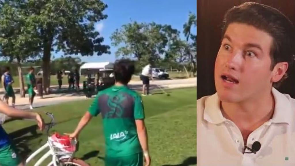 Santos Laguna se mofa de Samuel García en duelo de golf en la Riviera Maya. Noticias en tiempo real