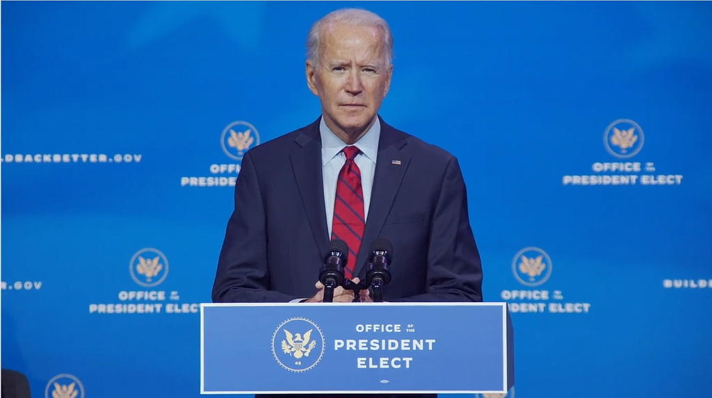 Anuncia Biden homenaje a víctimas de COVID-19 la víspera de su investidura