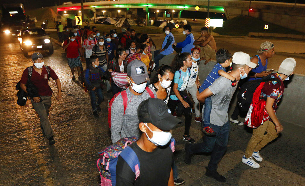 Registran 78 migrantes hondureños que retornaron a su país desde Guatemala. Noticias en tiempo real