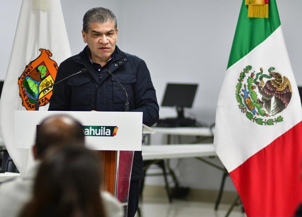 Semáforo rojo de la Federación no obliga a restricciones: gobernador de Coahuila. Noticias en tiempo real
