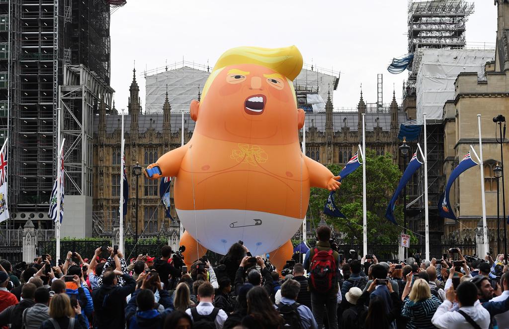 Museo de Londres adquiere Bebé Trump para su colección. Noticias en tiempo real