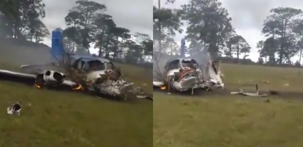 Avioneta se desploma en Comitán, Chiapas. Noticias en tiempo real