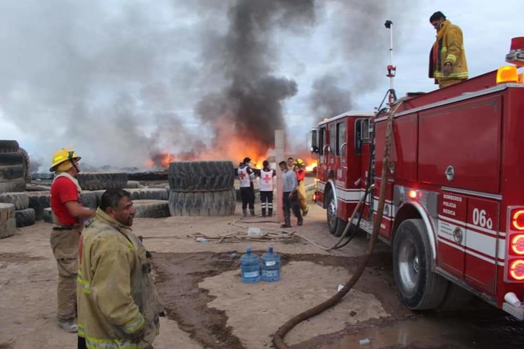 Sancionarán a dueño del predio donde se registró incendio en Matamoros. Noticias en tiempo real