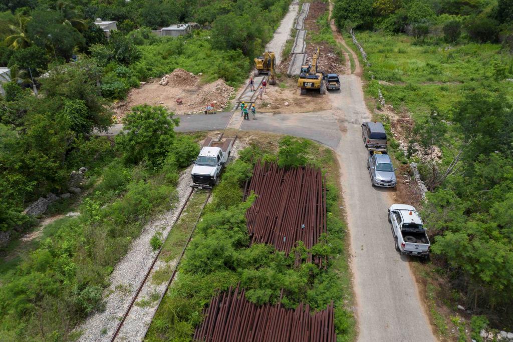 Frenan habitantes obras del Tren Maya en Yucatán. Noticias en tiempo real