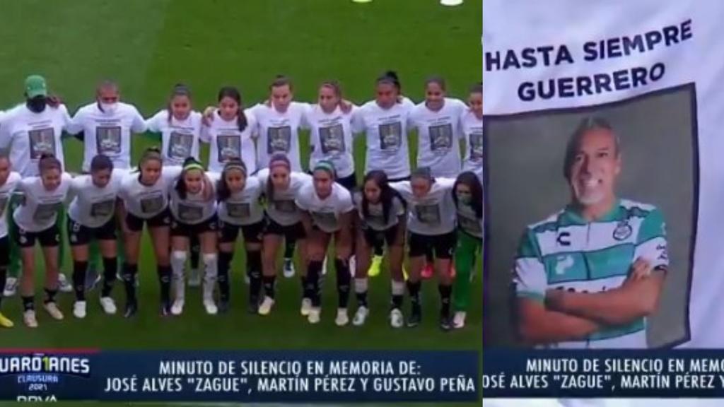 Homenajea Santos Femenil al fallecido DT, Martín Pérez Padrón . Noticias en tiempo real