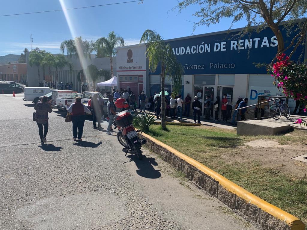 Descuentos en refrendo vehicular siguen en Gómez Palacio hasta el viernes. Noticias en tiempo real