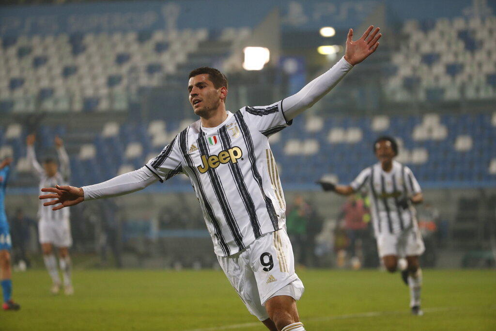 Morata impulsa a semifinales de Copa Italia al Juventus con triunfo ante el Spal. Noticias en tiempo real