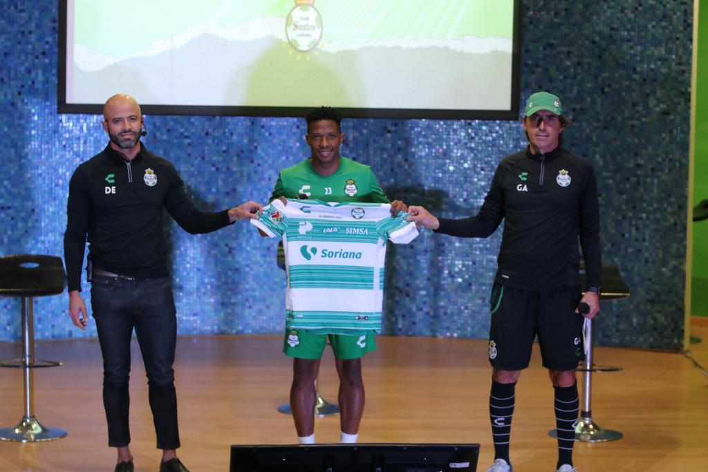 Andrés Ibargüen fue presentado con Santos Laguna, El Siglo ...