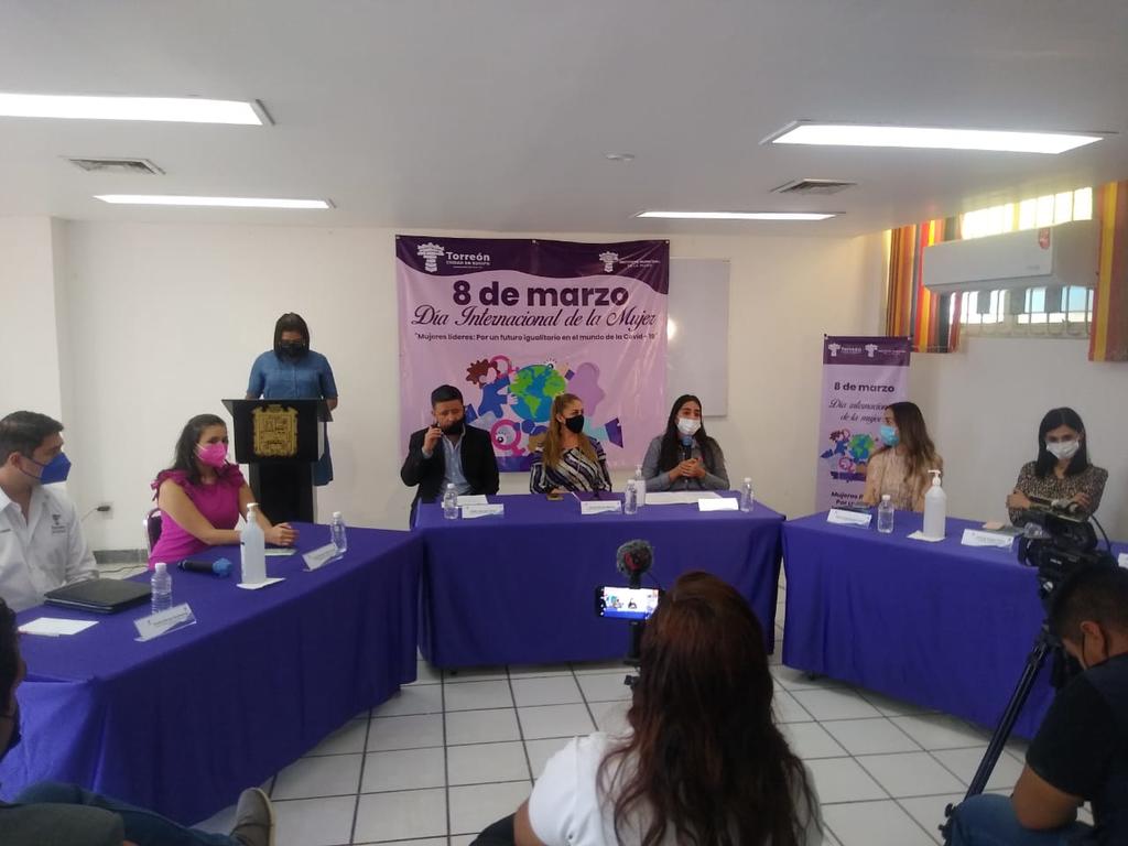 Anuncian actividades en Torreón por el Día Internacional de la Mujer 2021. Noticias en tiempo real