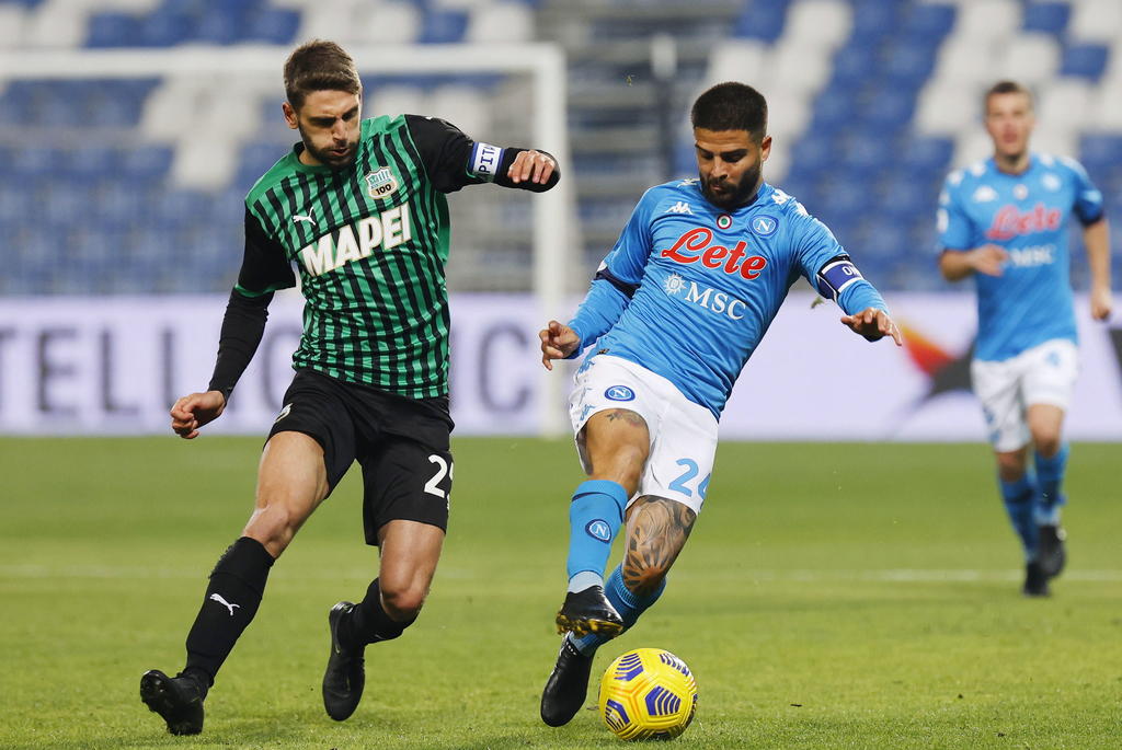 Sassuolo frustra al Napoli en el último suspiro. Noticias en tiempo real