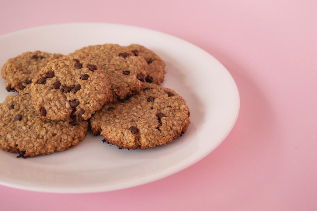 Galletas de avena y manzana sin harina