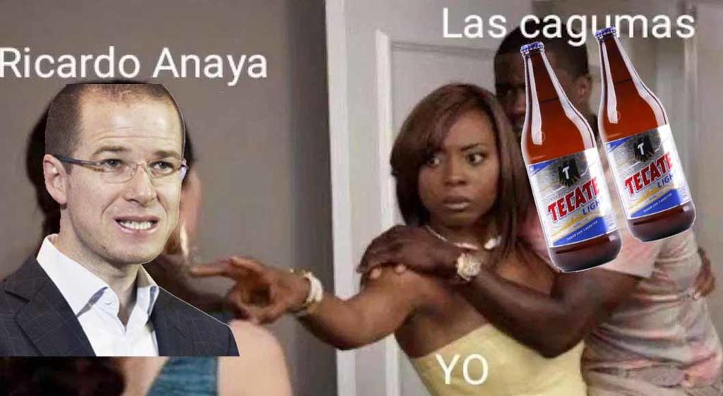Con las caguamas no'; tunden a Ricardo Anaya con memes, El Siglo de Torreón