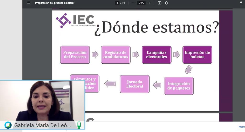 Realizará IEC cuatro debates digitales en Coahuila. Noticias en tiempo real