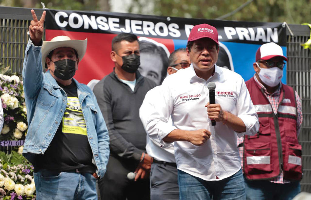 Si tienen fobia a Morena que se afilien a otro partido, dice Mario Delgado sobre consejeros del INE. Noticias en tiempo real