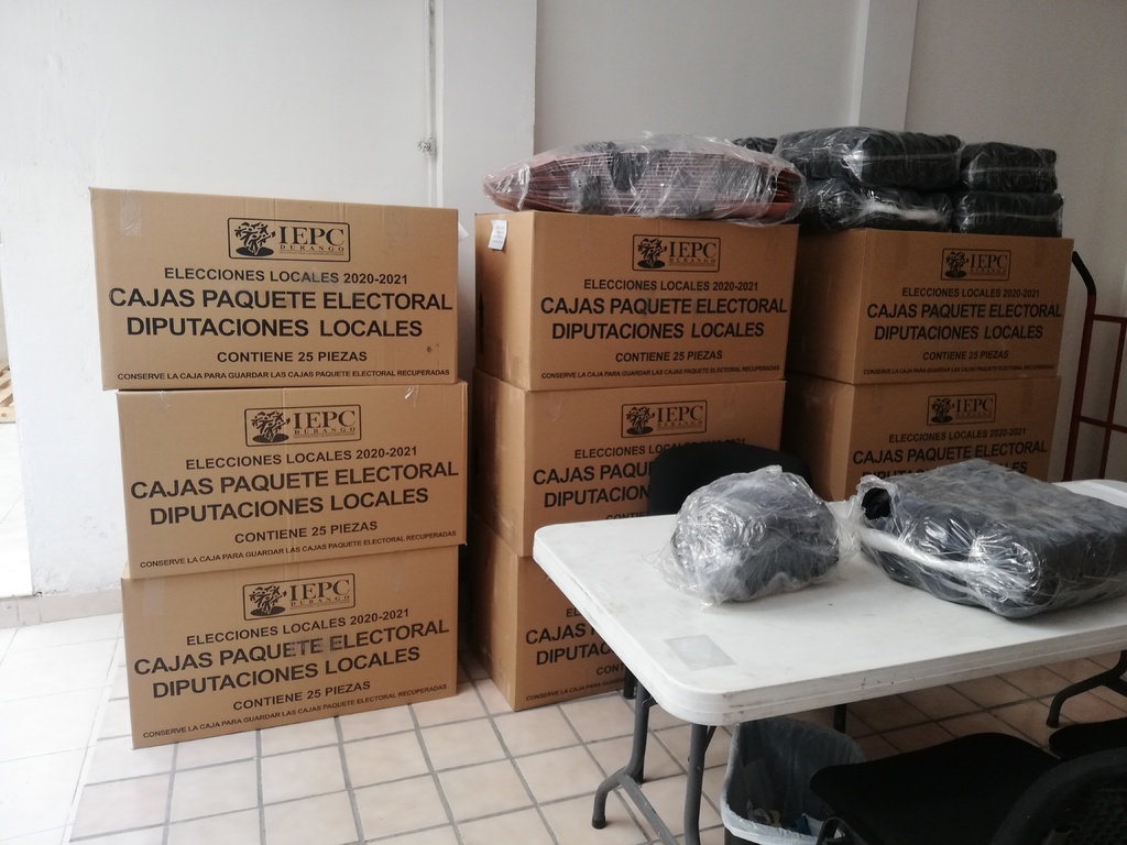 Recibe IEPC parte del material electoral en Gómez Palacio. Noticias en tiempo real