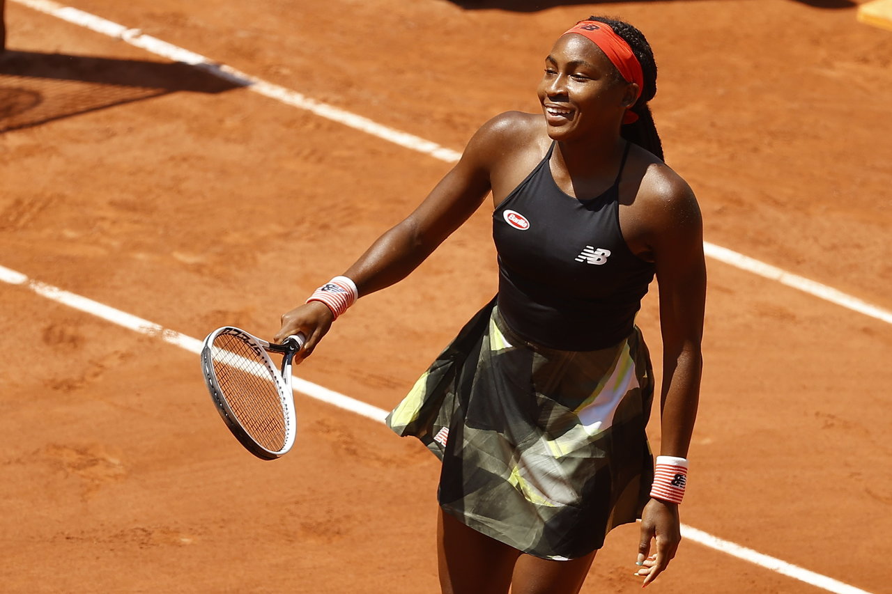 Coco Gauff Roland Garros 2025 Anabal Cordula
