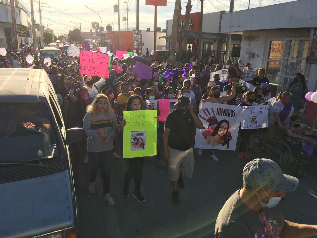 Desbordan Matamoros con reclamo de justicia tras feminicidio de Ilse Ivón. Noticias en tiempo real
