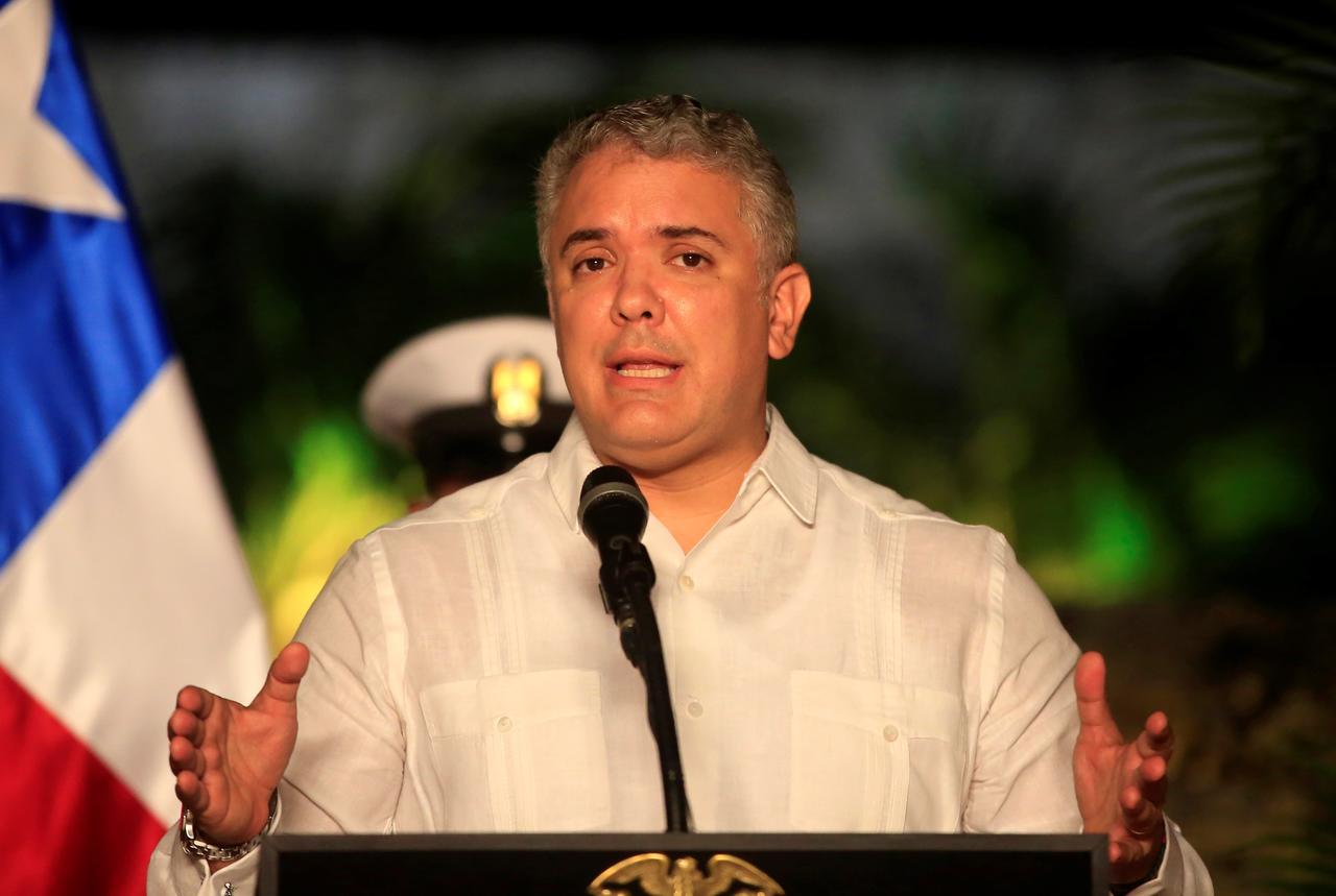 El presidente colombiano, Iván Duque, declaró en una entrevista con el diario O Globo que su país trabaja 'unido' con Brasil por la libertad y el progreso de América Latina y, en especial, por la 'vuelta de la democracia' a Venezuela. (ARCHIVO)