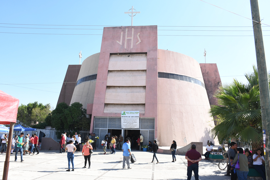 La celebración en la Parroquia de San Judas Tadeo será atendiendo los protocolos sanitarios. (EL SIGLO DE TORREÓN)