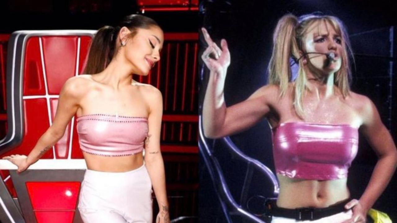 Britney Spears inspira a Ariana Grande en \'icónico look\'. Noticias en tiempo real