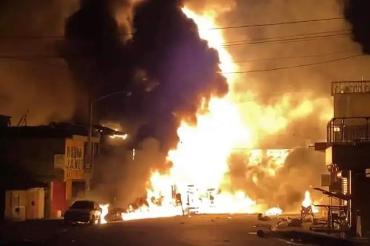 Explosión en Cap Haitien