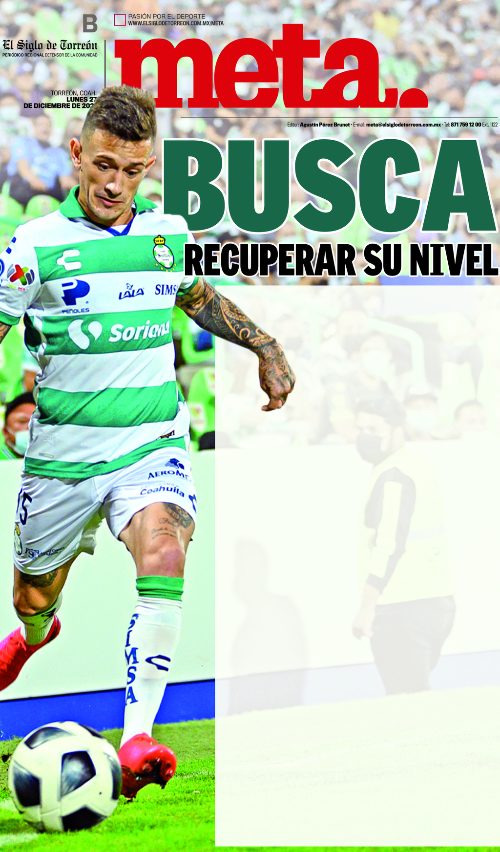 Brian Lozano busca recuperar su nivel; se adaptará al método de Pedro Caixinha
