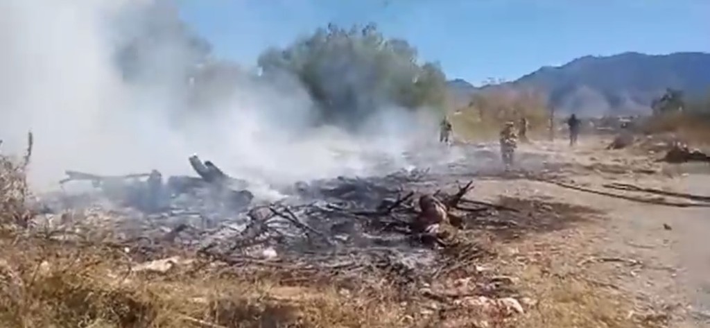 Pirotecnia provoca incendio en predio