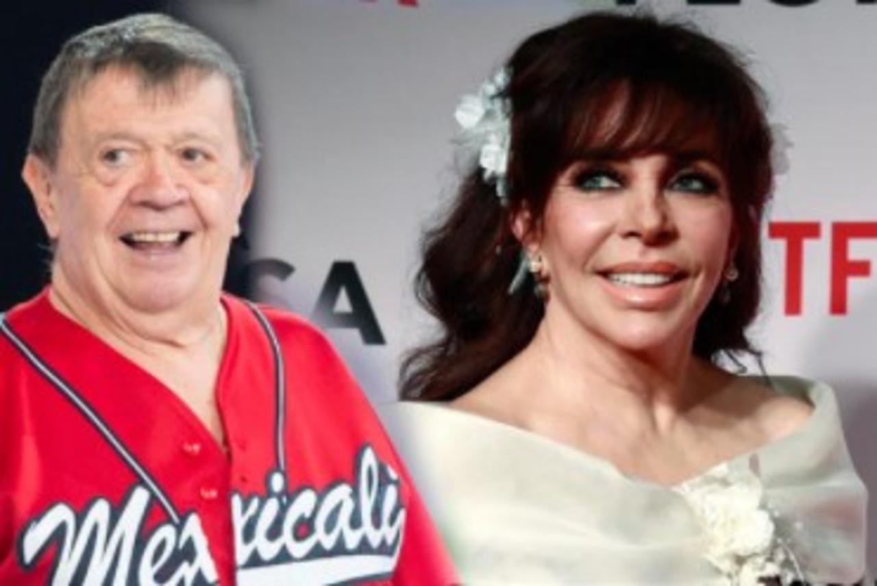 Llama la atención fotografía de Verónica Castro y Chabelo de 1968