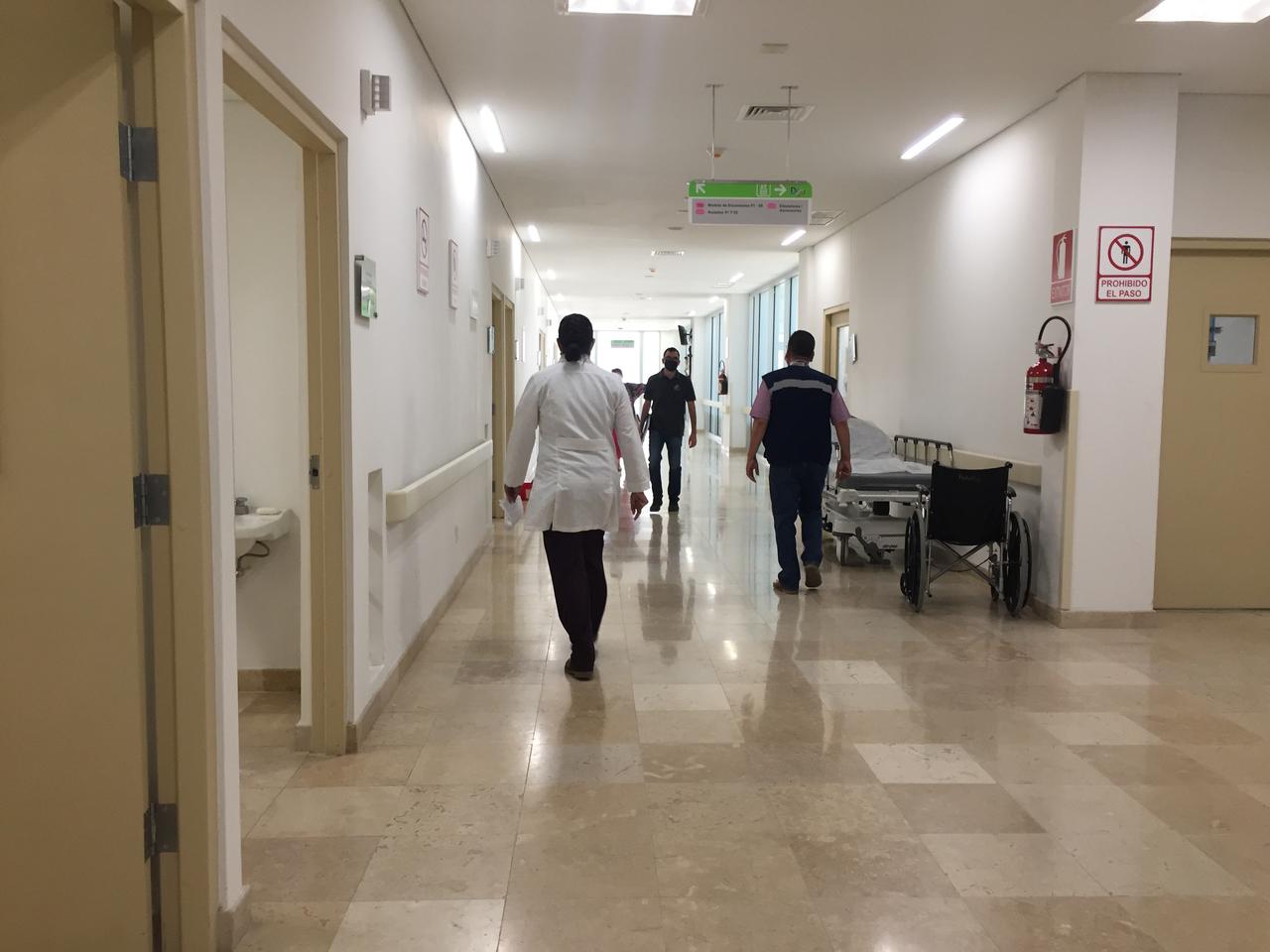 Hospital General de Gómez Palacio al 50 por ciento de su capacidad en área COVID