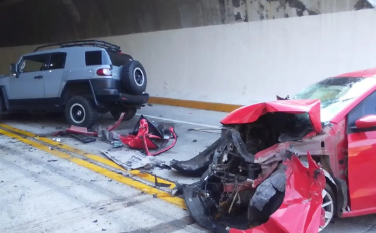Choque en la autopista Durango-Mazatlán deja lesionados