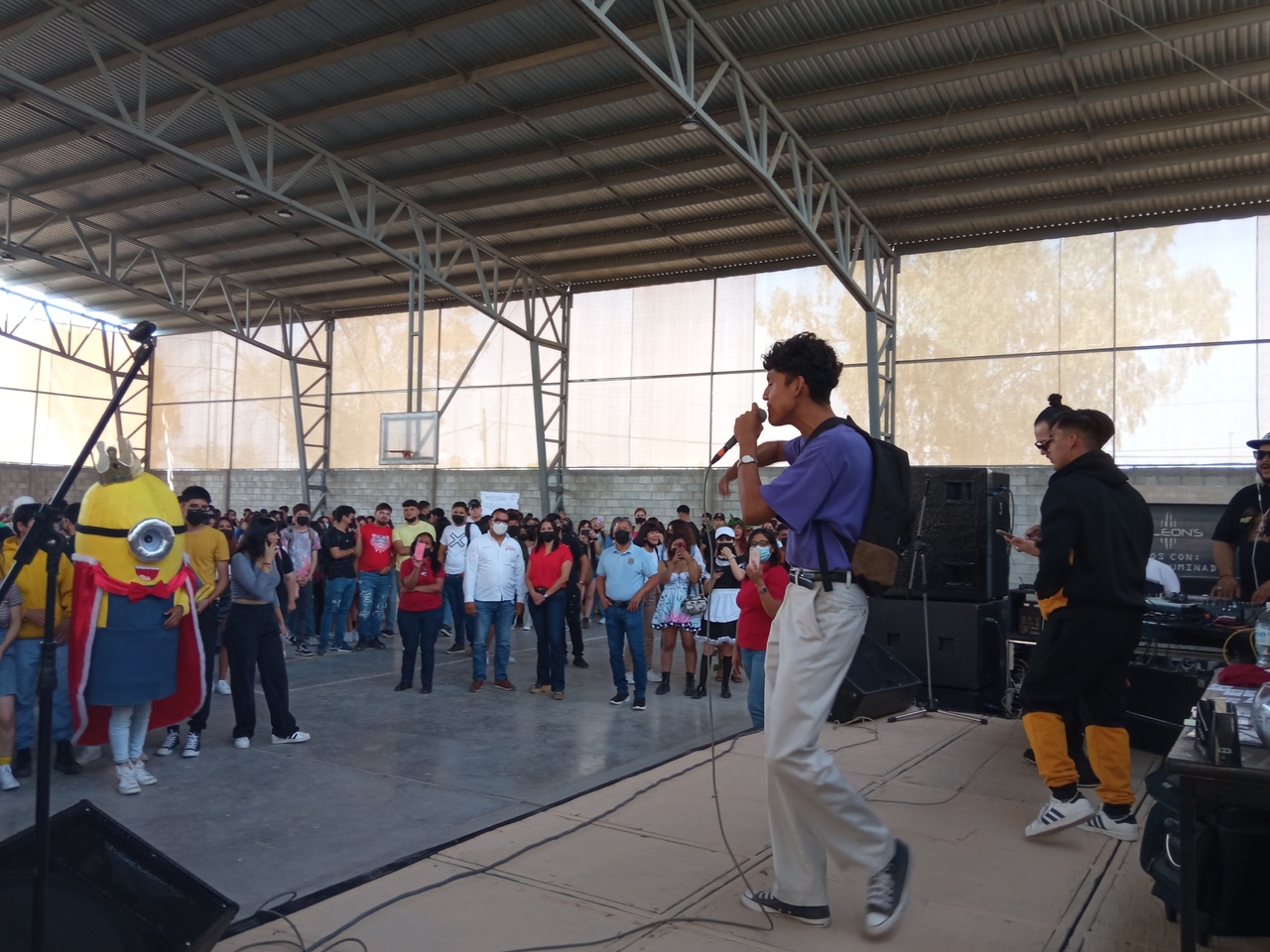 Celebran estudiantes tras 2 años de pandemia en Gómez Palacio