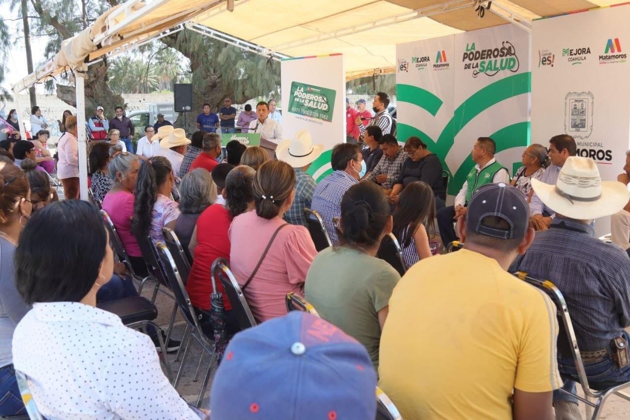 Autoridades de Matamoros entregarán programa 'La Poderosa de la Salud'