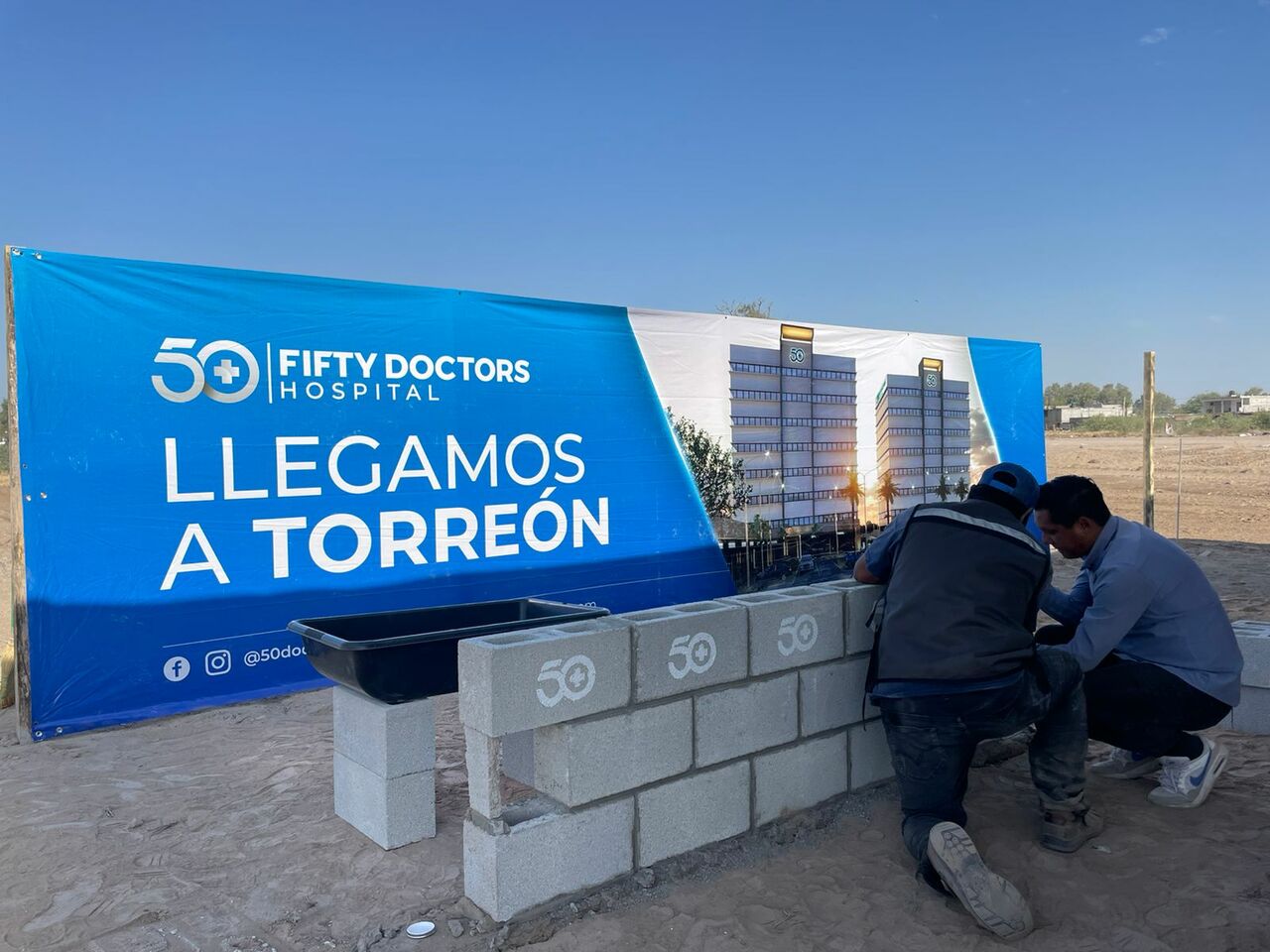 Inicia construcción de complejo médico en Torreón