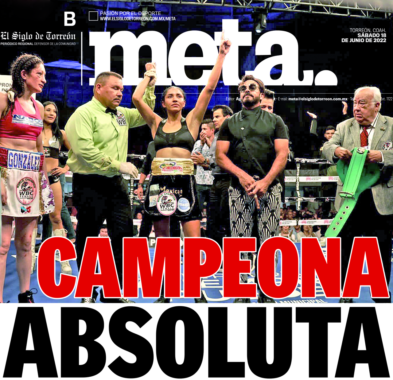 Yuliahn Luna se hace con el Campeonato Mundial Absoluto Femenil