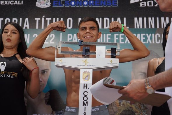 Supera boxeador lagunero Jorge \'Pastelero\' Monreal pesaje en Mexicali. Noticias en tiempo real
