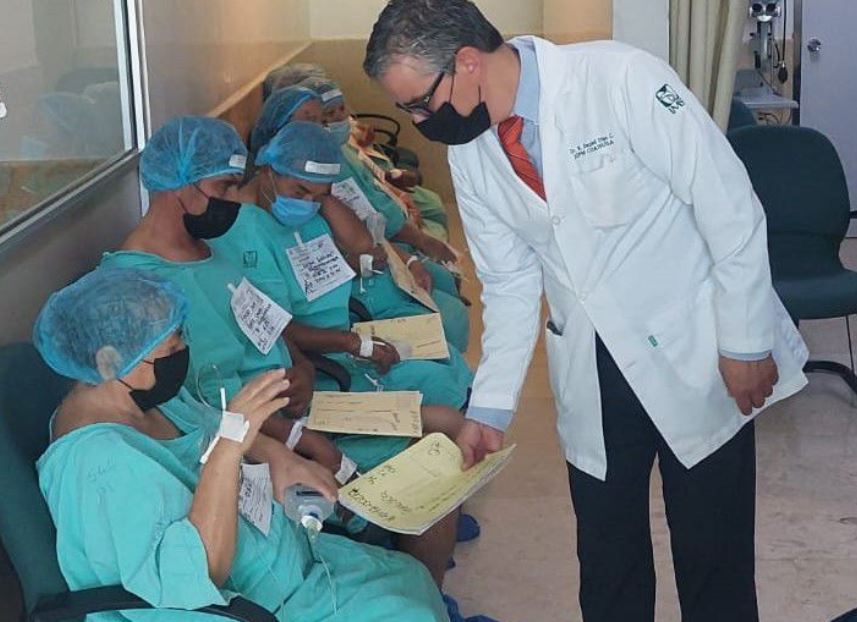 Realizan Jornada de cirugía de catarata en Comarca Lagunera