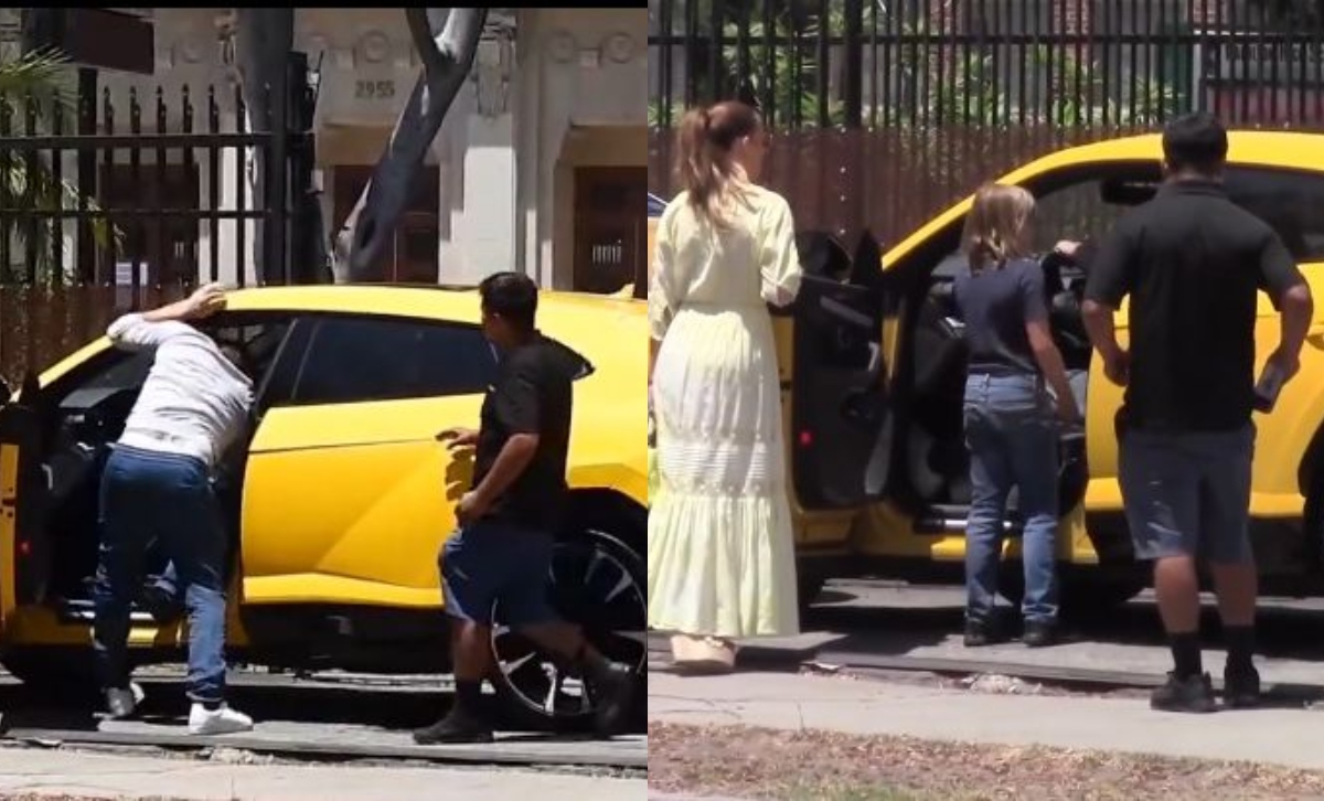 El hijo de Ben Affleck, de 10 años, choca un Lamborghini . Noticias en tiempo real