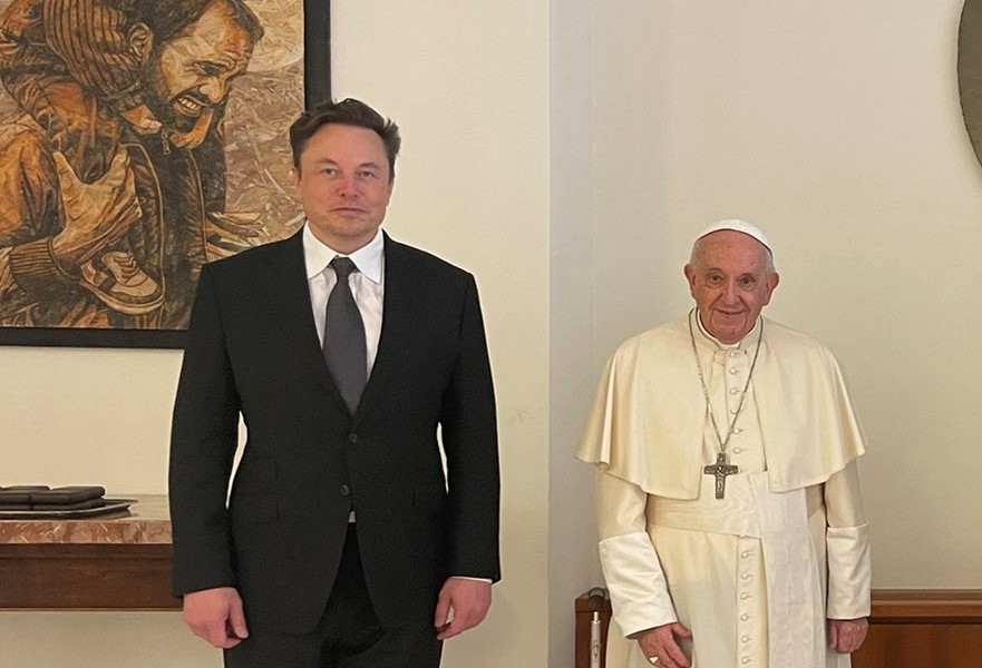 Papa Francisco se reúne con el magnate Elon Musk. Noticias en tiempo real