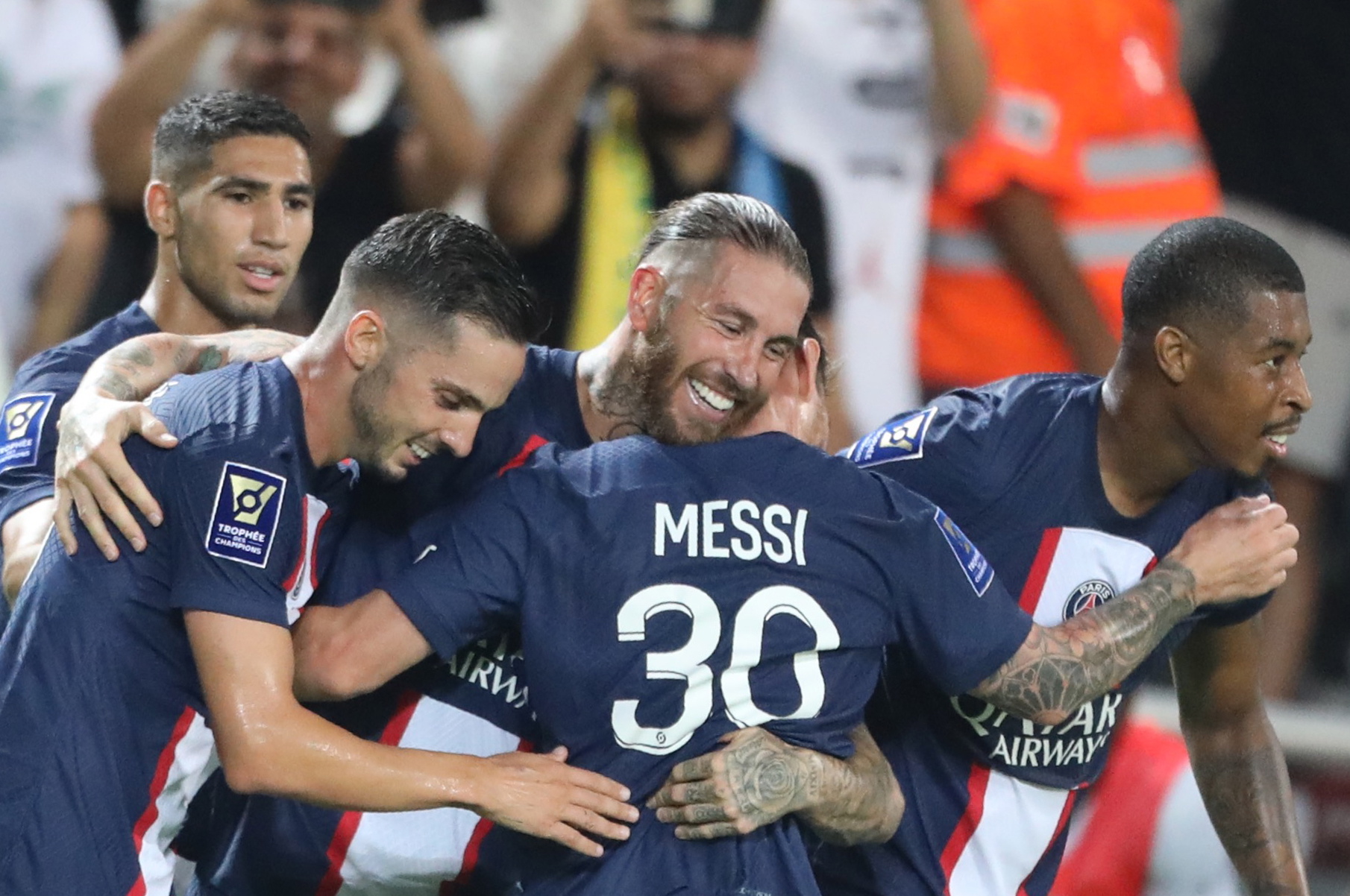 Messi, Neymar y Sergio Ramos le dan la Copa de Francia al PSG. Noticias en tiempo real