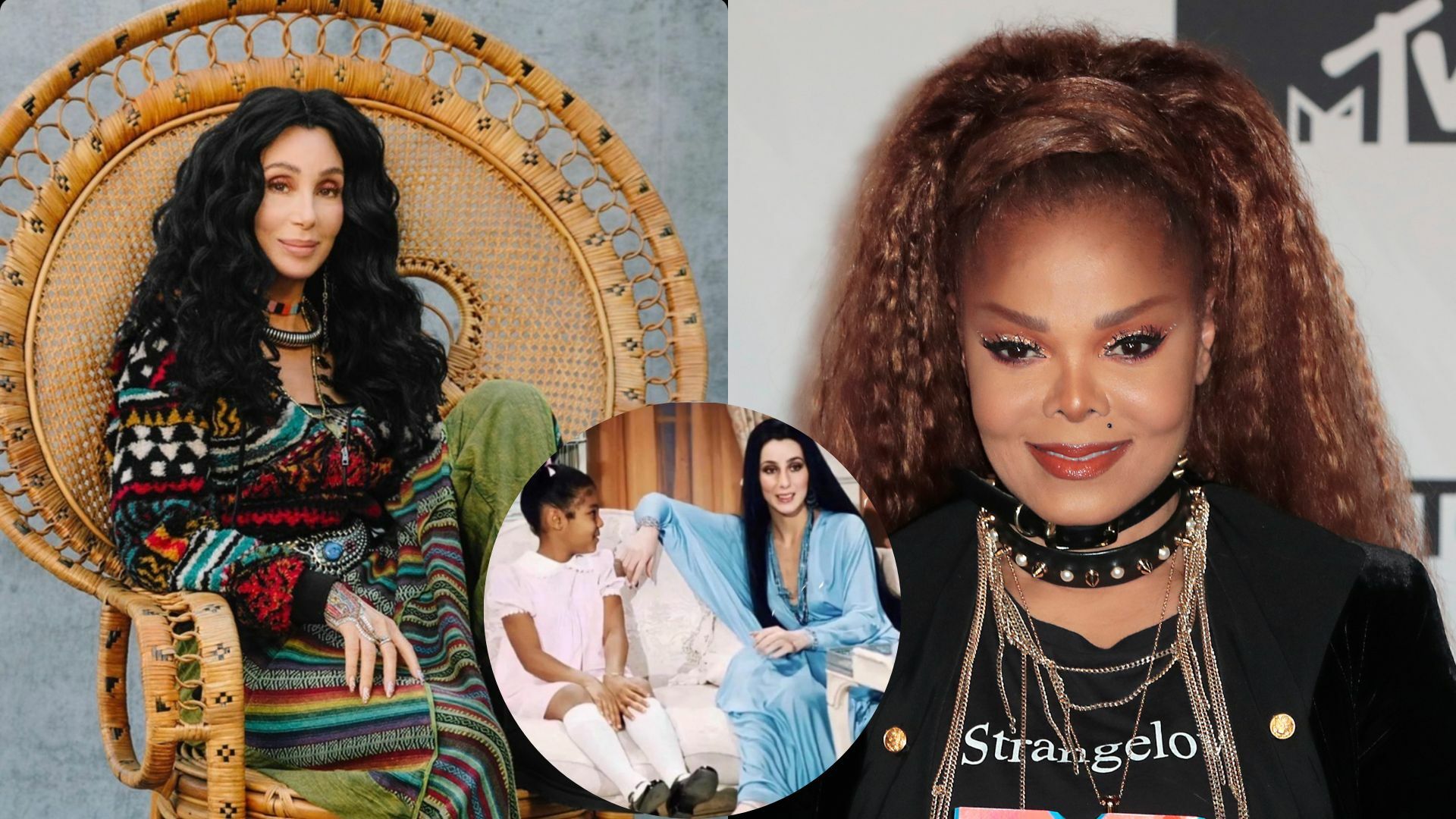 Es un vampiro: Viralizan foto de Cher con Janet Jackson siendo una niña ¿Qué edad tienen en realidad?. Noticias en tiempo real