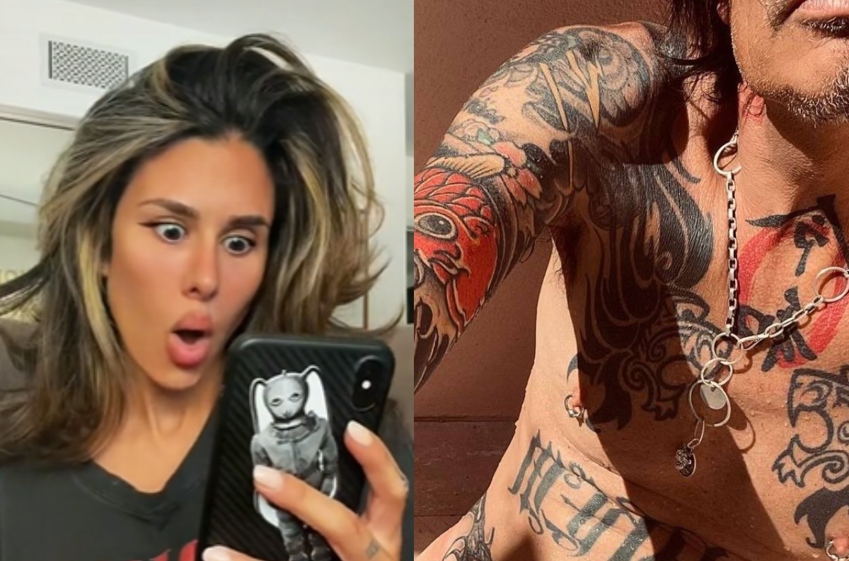 Esposa de Tommy Lee reacciona a su desnudo en redes sociales . Noticias en tiempo real