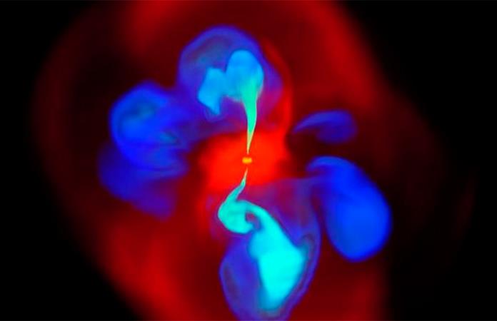 La formación de las radiogalaxias en forma de X, ¿más simple de lo esperado?. Noticias en tiempo real